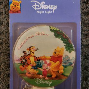 Vintage Disney Night Light-Botherfree Days, Winnie The Pooh and Friends